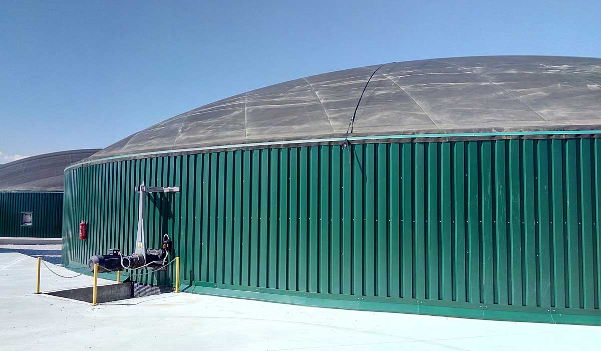 Biogas Lagada plant